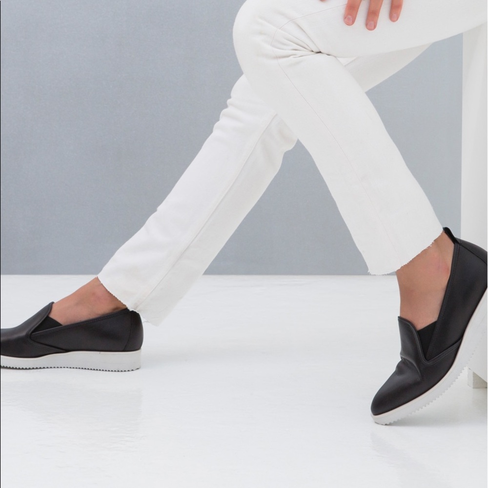 Everlane Black Leather Street Shoe